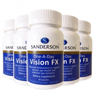 [샌더슨] 하루한알 비전 FX 60s 6개(눈건강-아마씨오일,루테인,비타민A,C,D,E) )